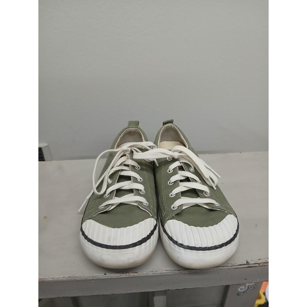 KEEN Women's Elsa Canvas Sneakers size 8 olive green - Picture 3 of 10